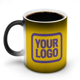 Custom Gold Light Purple Magic Mug