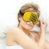 Custom Gold Navy Sleep Mask