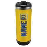 Custom Gold Sky Blue Stainless Steel Water Cup