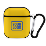 Custom Gold Sky Blue AirPods Case