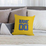 Custom Gold Sky Blue Pillowcase