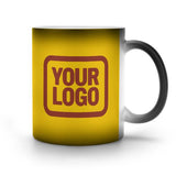 Custom Gold Coral Red Magic Mug