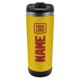 Custom Gold Coral Red Stainless Steel Water Cup