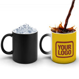 Custom Gold Coral Red Magic Mug
