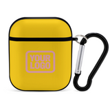 Custom Gold Light Pink AirPods Case