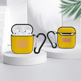 Custom Gold Light Pink AirPods Case