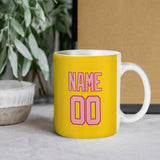 Custom Gold Light Pink Mug