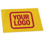 Custom Gold Red Flag