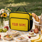 Custom Gold Red Lunch Bag