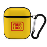 Custom Gold Orange Red AirPods Case