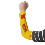 Custom Gold Orange Red Arm Sleeve