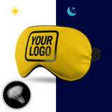 Custom Gold Black Sleep Mask