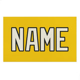 Custom Gold Cream Beach Towel