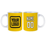 Custom Gold Cream Mug