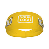 Custom Gold Cream Sports headband