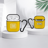Custom Gold Cream AirPods Case