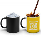 Custom Gold Cream Magic Mug