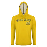 Custom Gold Light Yellow UV-Hoodie