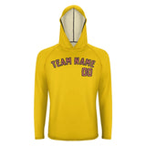Custom Gold Copper Rose UV-Hoodie