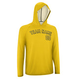 Custom Gold Gold UV-Hoodie