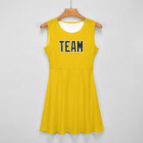 Custom Gold Olive Cheerleader Dress