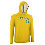 Custom Gold Green UV-Hoodie