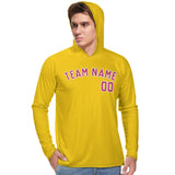 Custom Gold Pink UV-Hoodie