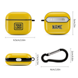 Custom Gold Black AirPods Case (3rd Generation)