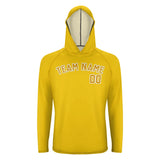 Custom Gold Yellow UV-Hoodie