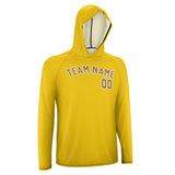 Custom Gold Khaki UV-Hoodie