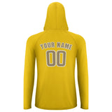 Custom Gold Light Khaki UV-Hoodie