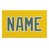 Custom Gold Blue Green Beach Towel