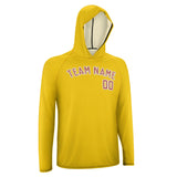 Custom Gold Copper Rose UV-Hoodie