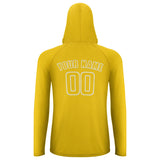 Custom Gold Gold UV-Hoodie