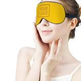 Custom Gold Yellow Sleep Mask