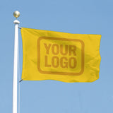 Custom Gold Yellow Flag