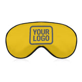 Custom Gold Dark Grey Sleep Mask