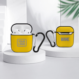 Custom Gold Gray AirPods Case
