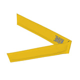 Custom Gold Gray Headband