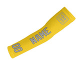 Custom Gold Gray Arm Sleeve