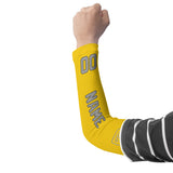 Custom Gold Gray Arm Sleeve