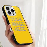 Custom Gold Gray Phone Case