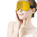 Custom Gold Khaki Sleep Mask
