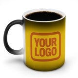 Custom Gold Orange Magic Mug