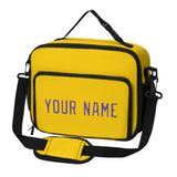 Custom Gold Light Purple Lunch Bag