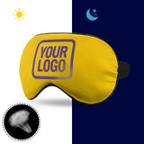 Custom Gold Light Purple Sleep Mask