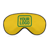 Custom Gold Emerald Green Sleep Mask