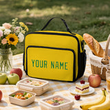 Custom Gold Emerald Green Lunch Bag