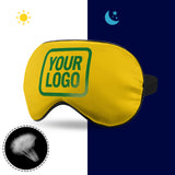 Custom Gold Emerald Green Sleep Mask