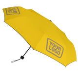 Custom Gold Light Khaki Automatic Umbrella